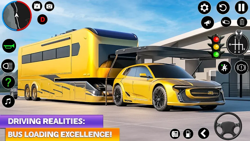 Ultimate Bus Driving Simulator [MOD: безлимитные деньги и топливо] — Скачать бесплатно (APK) — скриншот 4