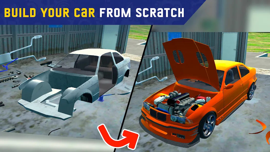 My First Summer Car: Mechanic [MOD: много денег и все машины] на Андроид — скриншот 1