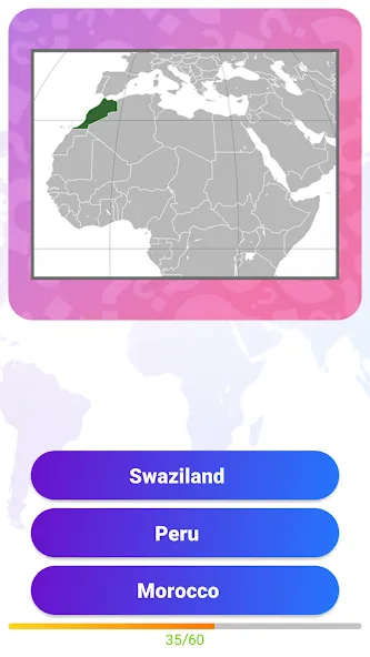 World Geography Quiz Game [MOD: открыты все страны и уровни] — Скачать бесплатно (APK) — скриншот 3