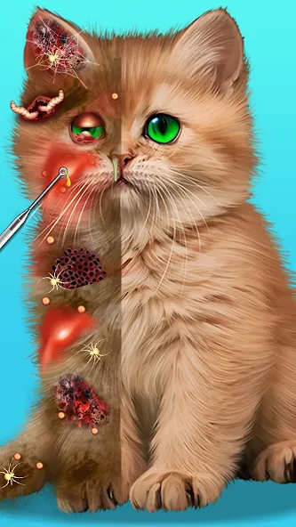 Скачать Virtual Cat ASMR Spa Makeover [MOD: безлимитные деньги и премиум-уход] на телефон — скриншот 1