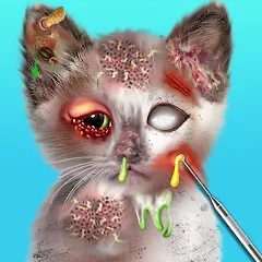 Скачать Virtual Cat ASMR Spa Makeover [MOD: безлимитные деньги и премиум-уход] на телефон