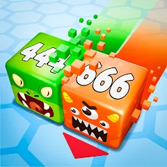 Cube Zone io [MOD: безлимитные монеты и усиленная атака] на Андроид