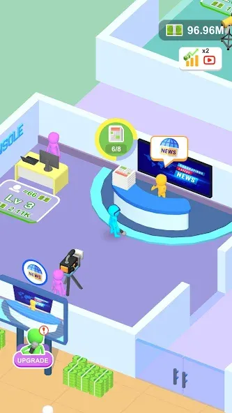 Reporter Life [MOD: безлимитные деньги и все задания] последняя версия — скриншот 3