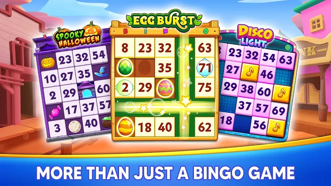 Bingo Holiday: Live Bingo Game [MOD: безлимитные монеты и бонусы] на Андроид — скриншот 1