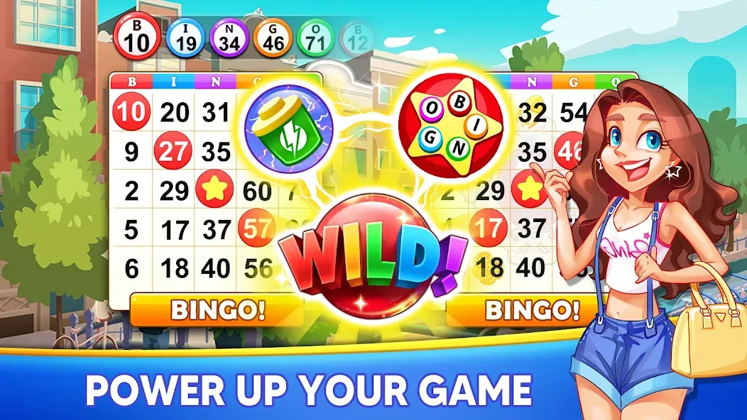 Bingo Holiday: Live Bingo Game [MOD: безлимитные монеты и бонусы] на Андроид — скриншот 3