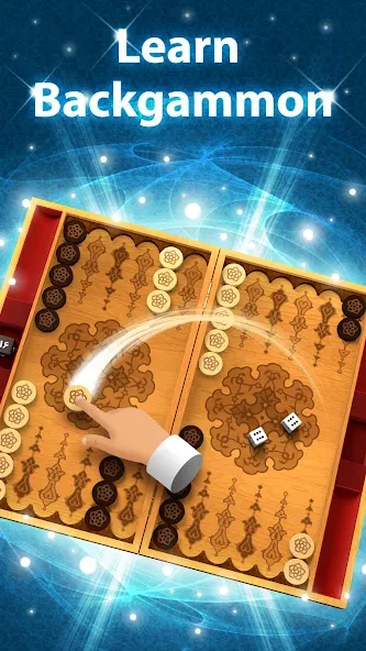 Скачать Backgammon Origins Online [MOD: безлимитные монеты и открытые уровни] — скриншот 3
