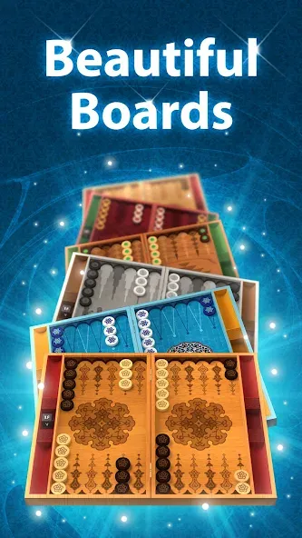 Скачать Backgammon Origins Online [MOD: безлимитные монеты и открытые уровни] — скриншот 4