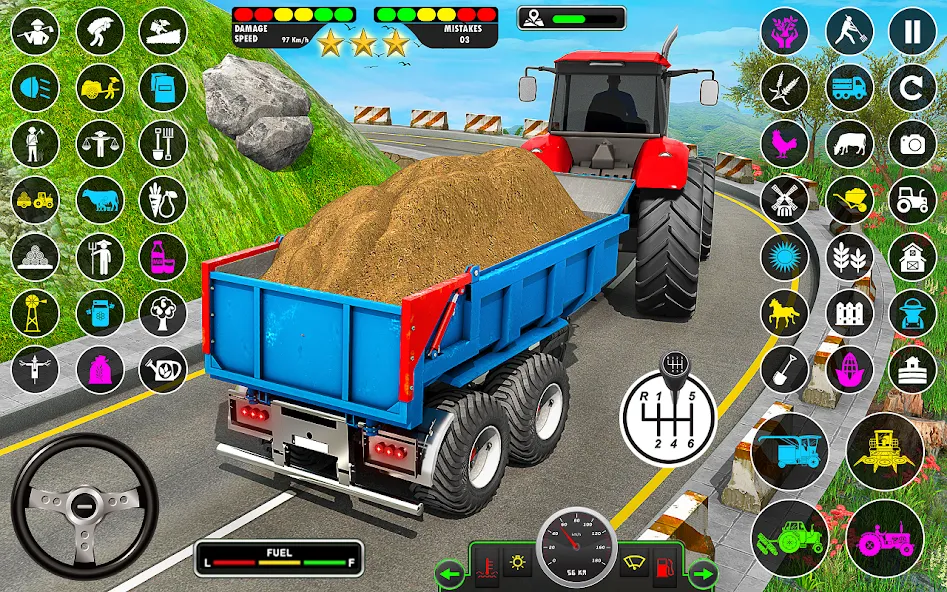 Tractor Farming: Tractor Games [MOD: безлимитные деньги и техника] (Бесплатно / APK) — скриншот 4