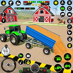 Tractor Farming: Tractor Games [MOD: безлимитные деньги и техника] (Бесплатно / APK)