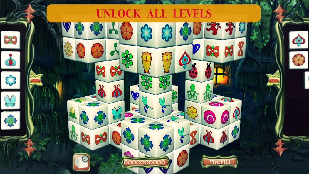 Скачать FAIRY MAHJONG - 3D Majong [MOD: много денег и подсказок] на телефон — скриншот 2