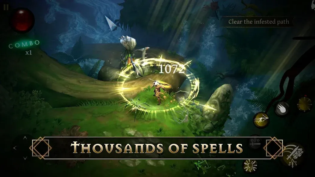 BladeBound: RPG Adventure Game [MOD: безлимитные деньги и алмазы] — Скачать бесплатно (APK) — скриншот 4