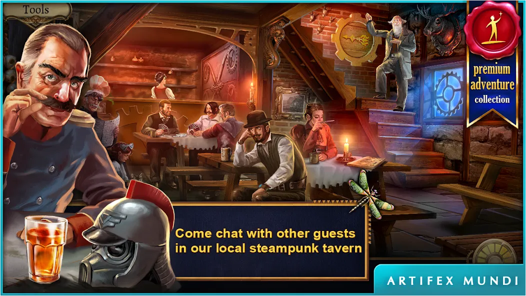 Clockwork Tales [MOD: безлимитные подсказки и открыты все главы] на Андроид — скриншот 4