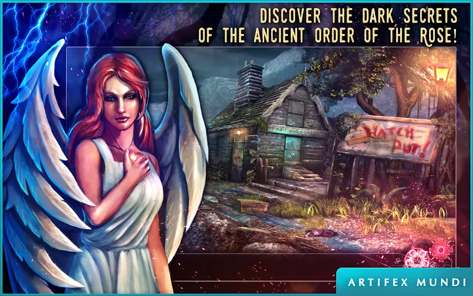Скачать взлом Dark Heritage [MOD: безлимитные подсказки и открыты все главы] — скриншот 1