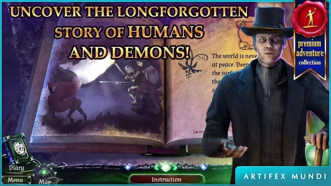 Скачать Demon Hunter 3: Revelation [MOD: безлимитные подсказки и жизни] на телефон — скриншот 4