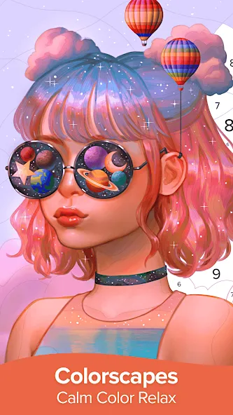 Colorscapes® - Color by Number [MOD: без рекламы и все раскраски открыты] на Андроид — скриншот 2