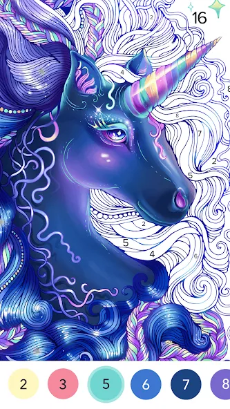 Colorscapes® - Color by Number [MOD: без рекламы и все раскраски открыты] на Андроид — скриншот 3