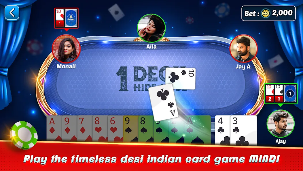 Взломанная Mindi - Play Ludo & More Games [MOD: без рекламы и все игры открыты] на Андроид — скриншот 1