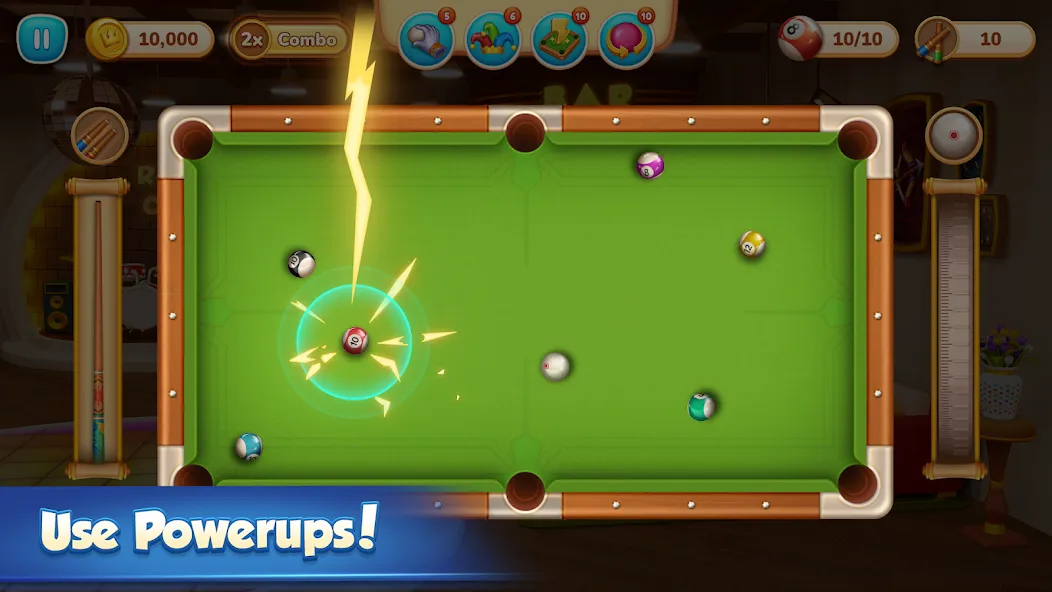 Royal Pool: 8 Ball & Billiards [MOD: безлимитные монеты и все столы открыты] (Бесплатно / APK) — скриншот 3