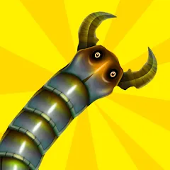 Скачать взлом Worm.io - Gusanos Battle [MOD: безлимитные монеты и ускорение червя]