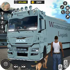 US Truck Simulator Game 2022 [MOD: безлимитные деньги и топливо] на Андроид