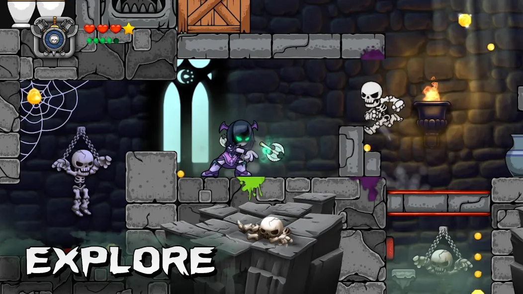 Скачать Magic Rampage [MOD: безлимитные деньги и премиум снаряжение] — скриншот 1
