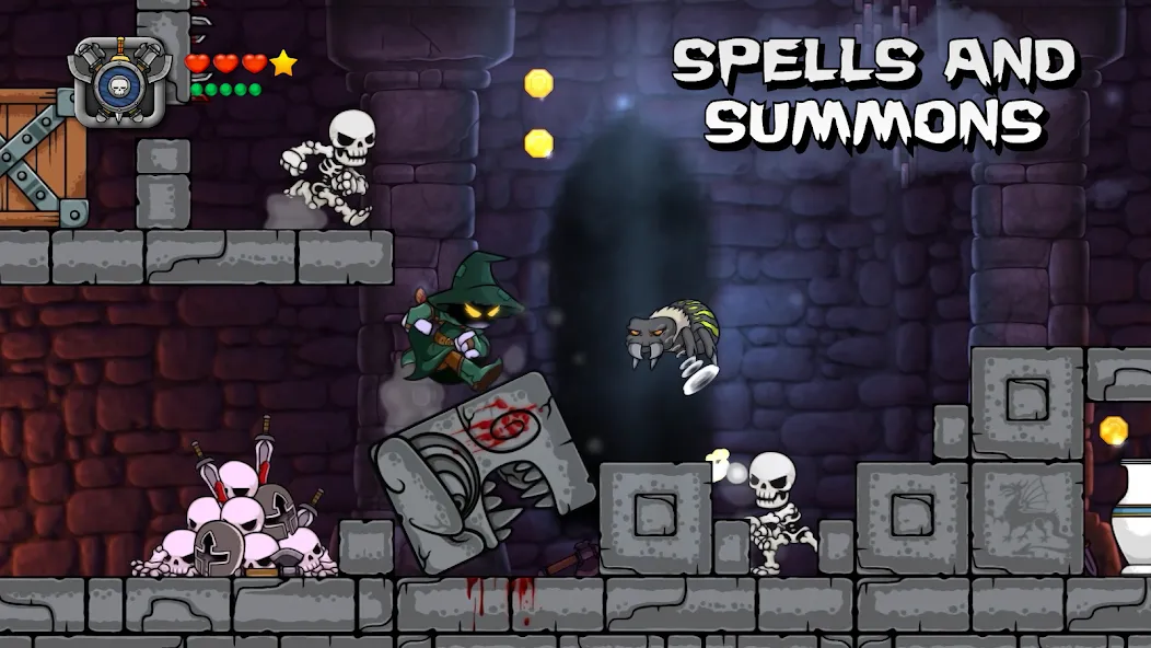 Скачать Magic Rampage [MOD: безлимитные деньги и премиум снаряжение] — скриншот 4