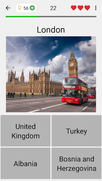 Capitals of the World - Quiz [MOD: все столицы разблокированы] — Скачать бесплатно (APK) — скриншот 1