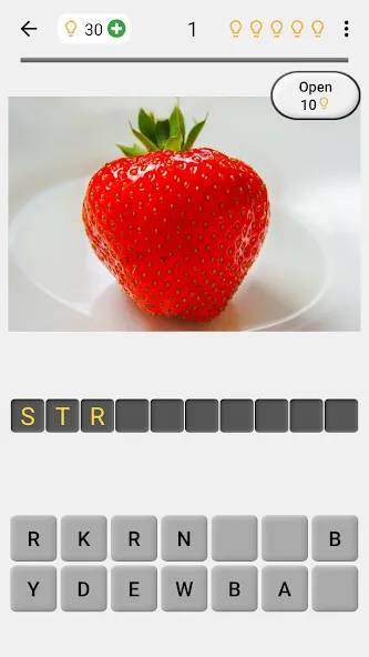 Скачать Guess Pictures and Words Quiz [MOD: открыты все уровни и подсказки] — скриншот 1