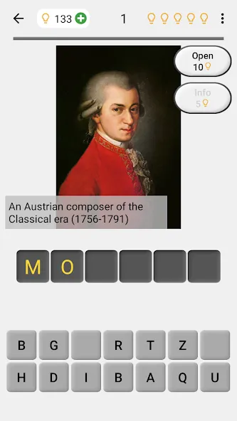 Скачать взлом Famous People - History Quiz [MOD: открыты все уровни и подсказки] — скриншот 2
