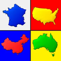 Скачать взлом Maps of All Countries Geo-Quiz [MOD: открыты все страны и режимы]