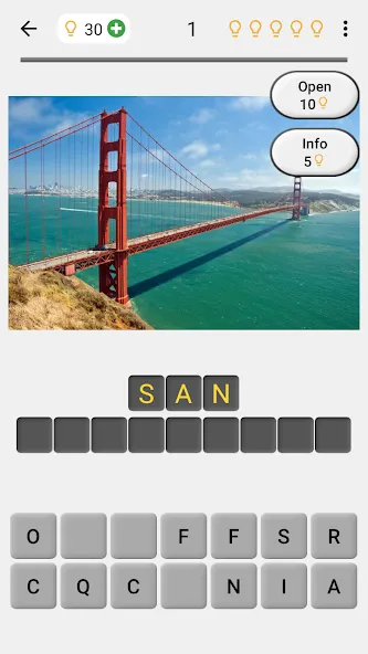 Скачать Cities of the World Photo-Quiz [MOD: без рекламы и все уровни открыты] — скриншот 1
