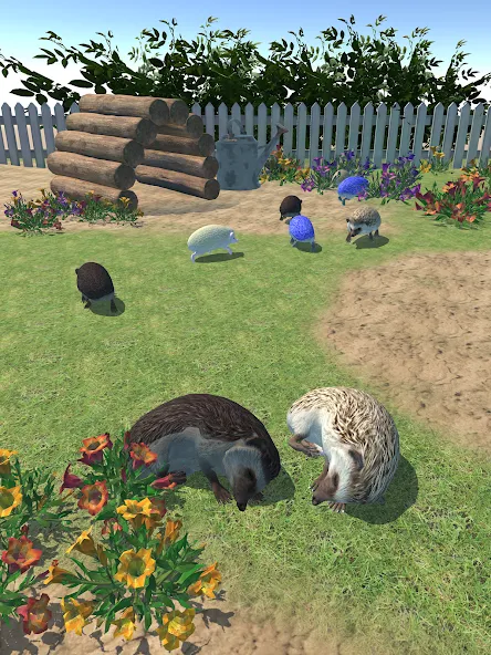 Hedgehog Friends [MOD: много монет и открыты все уровни] на Андроид — скриншот 4