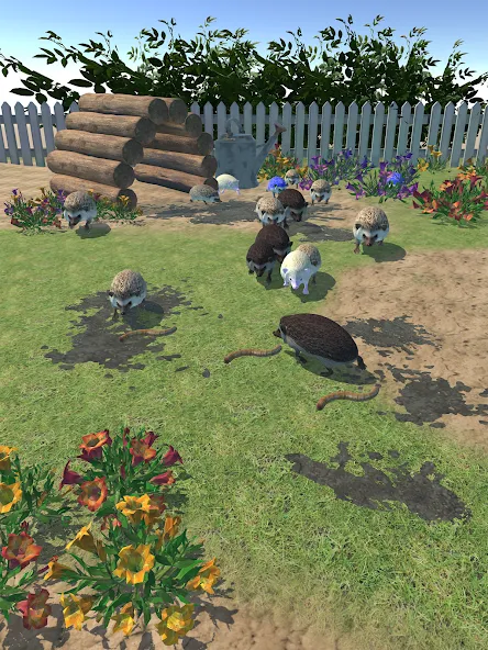 Hedgehog Friends [MOD: много монет и открыты все уровни] на Андроид — скриншот 5