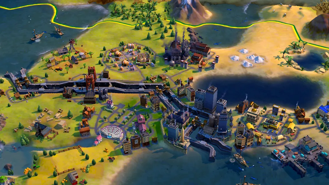 Civilization VI - Build A City [MOD: безлимитные ресурсы и ускоренное строительство] на Андроид — скриншот 4