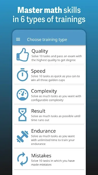 Speed Math Mental Quick Games [MOD: быстрый счёт и все уровни] на Андроид — скриншот 1