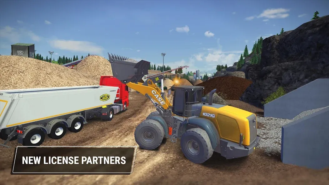 Скачать взлом Construction Simulator 3 Lite [MOD: безлимитные деньги и топливо] — скриншот 4