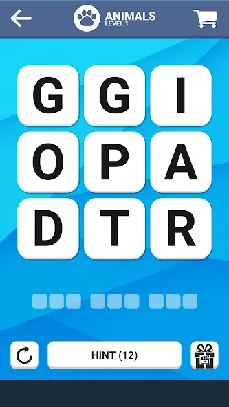 Word Game [MOD: подсказки и слова без рекламы] (Бесплатно / APK) — скриншот 1