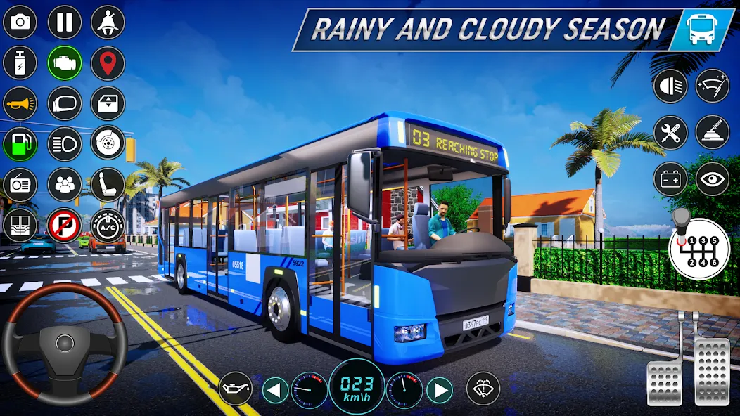 City Bus Simulator: Bus Games [MOD: безлимитные деньги и топливо] на Андроид — скриншот 5