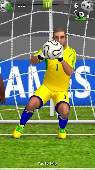 Скачать Football Game On [MOD: без рекламы и всё открыто] на телефон — скриншот 3