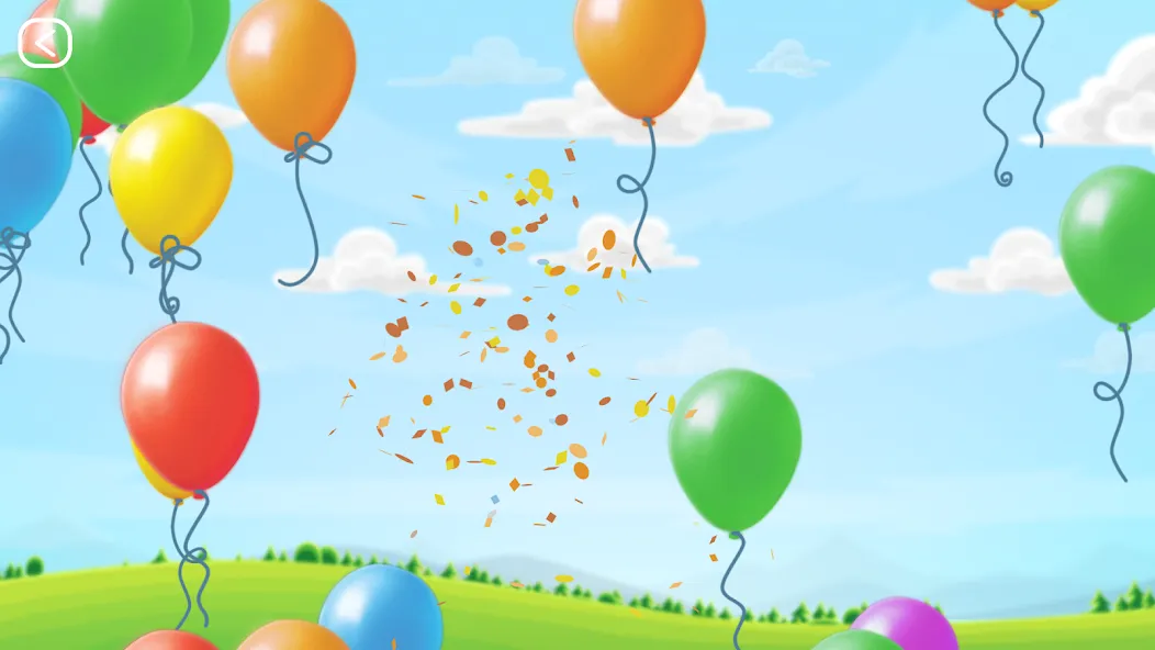 Взломанная Balloon Pop Games for Babies [MOD: без рекламы и все уровни открыты] на Андроид — скриншот 4