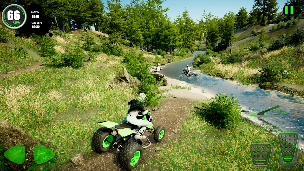 Atv Car Games Bike Offroad 4x4 [MOD: безлимитные деньги и топливо] — Скачать бесплатно (APK) — скриншот 1