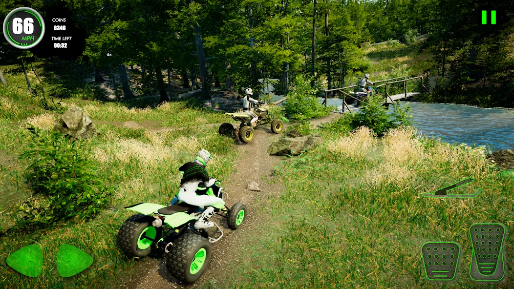 Atv Car Games Bike Offroad 4x4 [MOD: безлимитные деньги и топливо] — Скачать бесплатно (APK) — скриншот 2