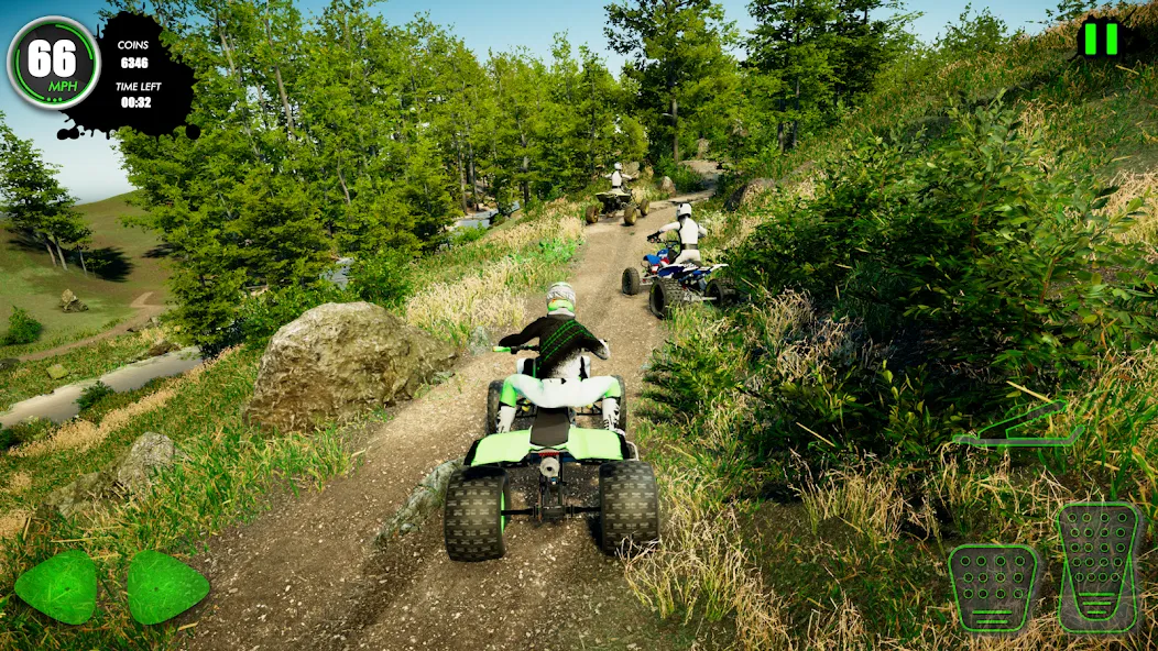 Atv Car Games Bike Offroad 4x4 [MOD: безлимитные деньги и топливо] — Скачать бесплатно (APK) — скриншот 3