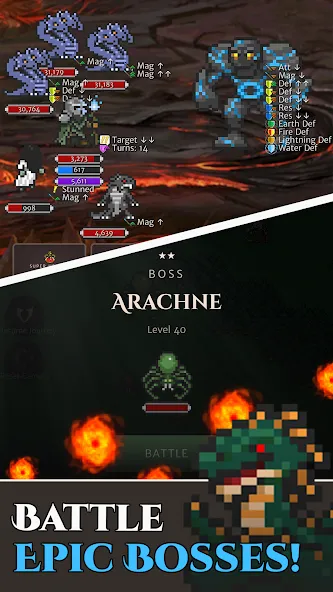 Скачать Hero of Aethric [MOD: бесконечная энергия и мощное снаряжение] — скриншот 2