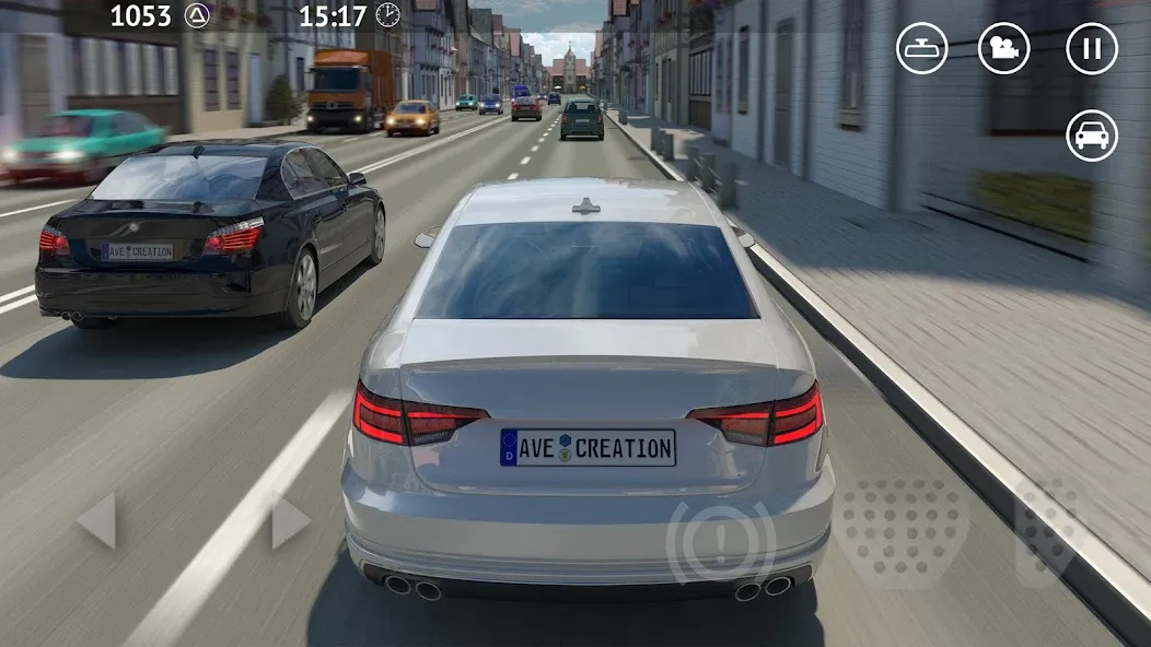 Взломанная Driving Zone: Germany [MOD: безлимитные деньги и топливо] на Андроид — скриншот 1