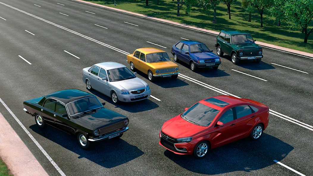 Driving Zone: Russia [MOD: безлимитные деньги и все машины открыты] — Скачать бесплатно (APK) — скриншот 1