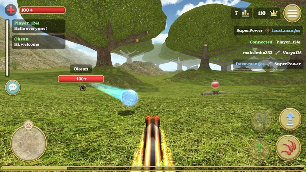 Скачать Squirrel Simulator 2 : Online [MOD: много орехов и открыты все уровни] на телефон — скриншот 2