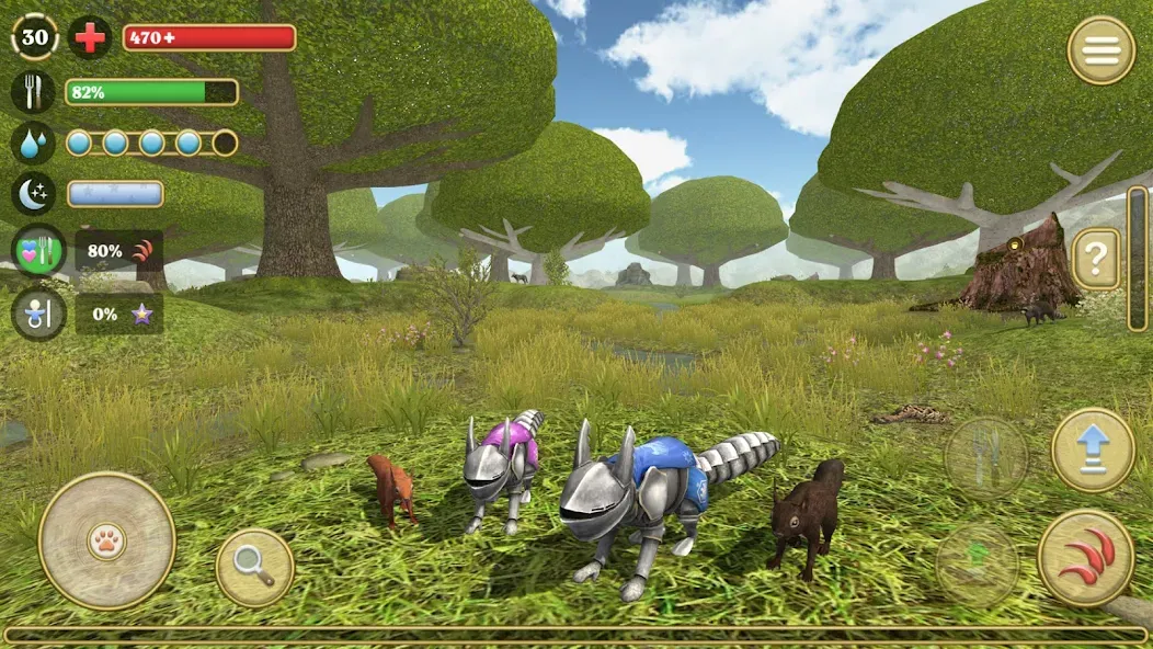 Скачать Squirrel Simulator 2 : Online [MOD: много орехов и открыты все уровни] на телефон — скриншот 5