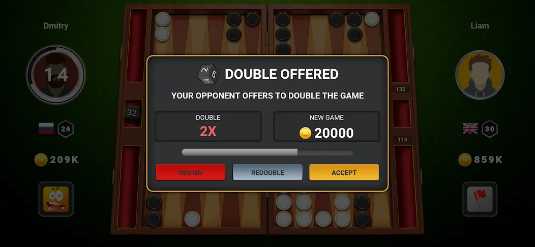 Backgammon Champs - Board Game [MOD: безлимитные монеты и все режимы открыты] (Бесплатно / APK) — скриншот 3