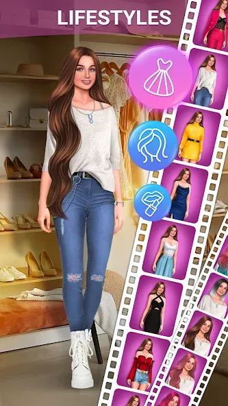 Diana's stories [MOD: романтические истории открыты полностью] — Скачать бесплатно (APK) — скриншот 4